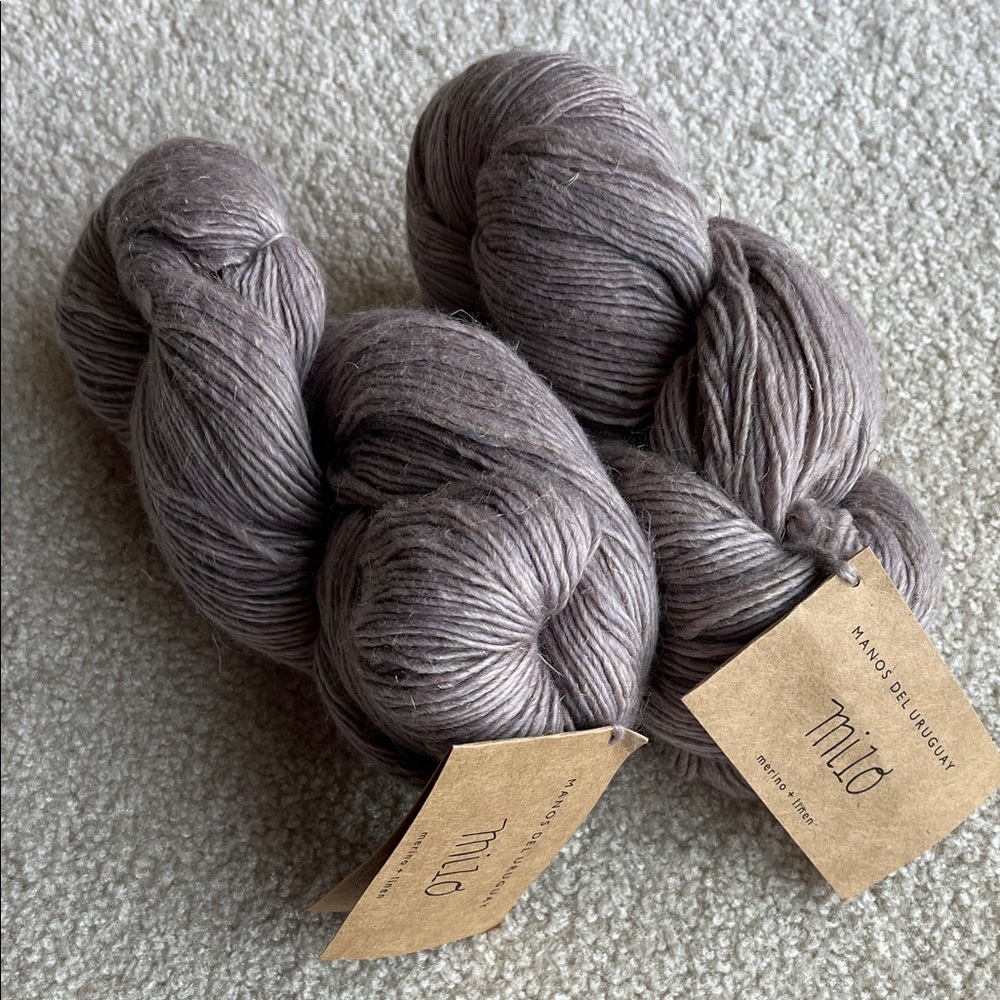 Destash NWT 2 skeins Manos del Uruguay Milo Yarn